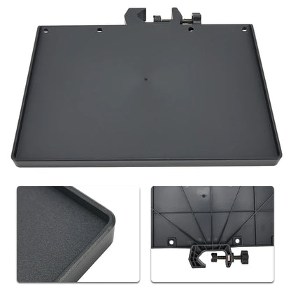 Universal Sound Card Tray for Microphone Stand - Clip for Tripod Bracket, Live Broadcast Microphone Rack Holder