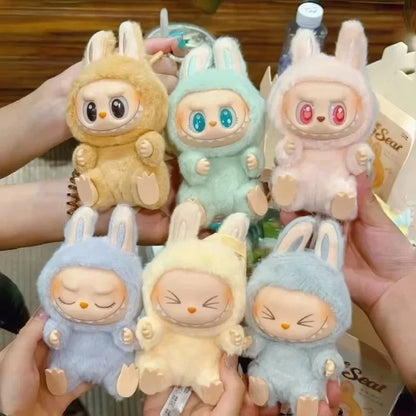 Hot Sale Anime Figure Labubu – Have A Seat Series Vinyl Pendant Doll & Cute Monster Keychain Toy, Birthday Gift