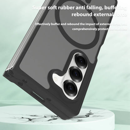 Z Fold7 Luxury Wireless Charging Case - Candy Color Translucent Magnetic Shockproof Cover for Samsung Galaxy Z Fold 7 & Fold 6