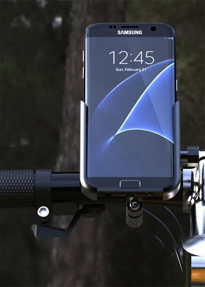 M1 Aluminum Alloy Motorcycle & Bicycle Phone Holder – Electric Vehicle Navigation Mount for Riding