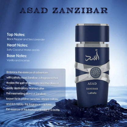 100ml Original Yara Moi Tous Asad Perfume Spray - Long-Lasting Men's and Women's Fragrance with Pheromones, Ideal Gift