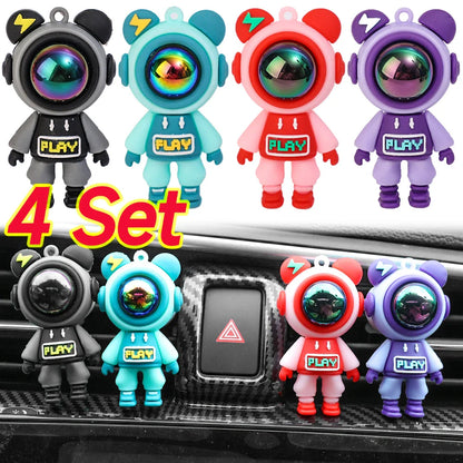 Cartoon Astronaut Car Air Outlet Perfume Clip – Aromatherapy Air Freshener for Car Interior
