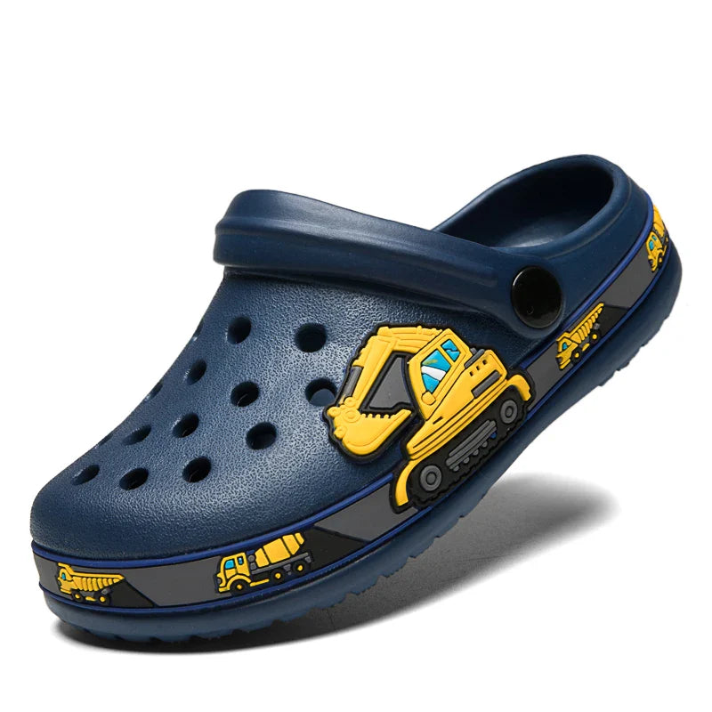 Cute Animal Baby Slippers – Summer Cartoon Sandals for Toddler Boys & Girls, Kids Beach Slides