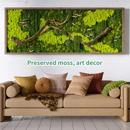 Artificial Green Plants for Eternal Life Moss DIY Crafts: Mini Landscape Fake Grass for Home, Room, and Garden Decor - Available in 20/40/100g