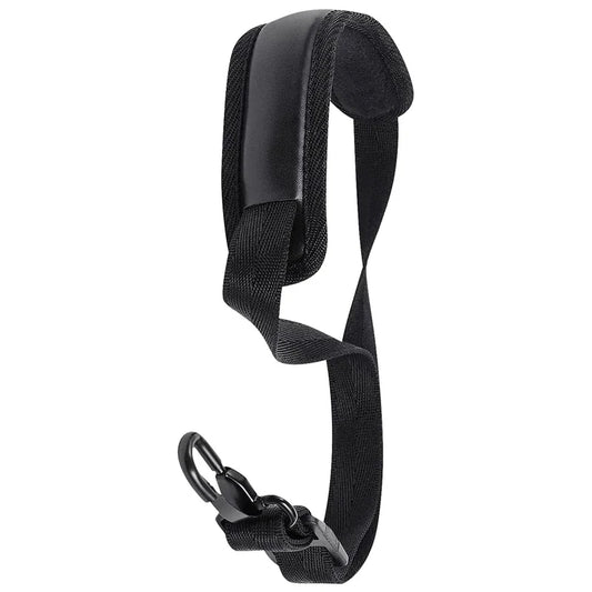 Adjustable Saxophone Neck Strap - Soft, Padded Leather for Alto and Tenor Sax, Breathable Comfort Upgrade