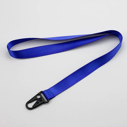 Neckband Nylon Keychain with Heavy Metal Hook – Anti-Loss Lanyard for Keys, Mobile Phone, Camera, Outdoor Safety Rope
