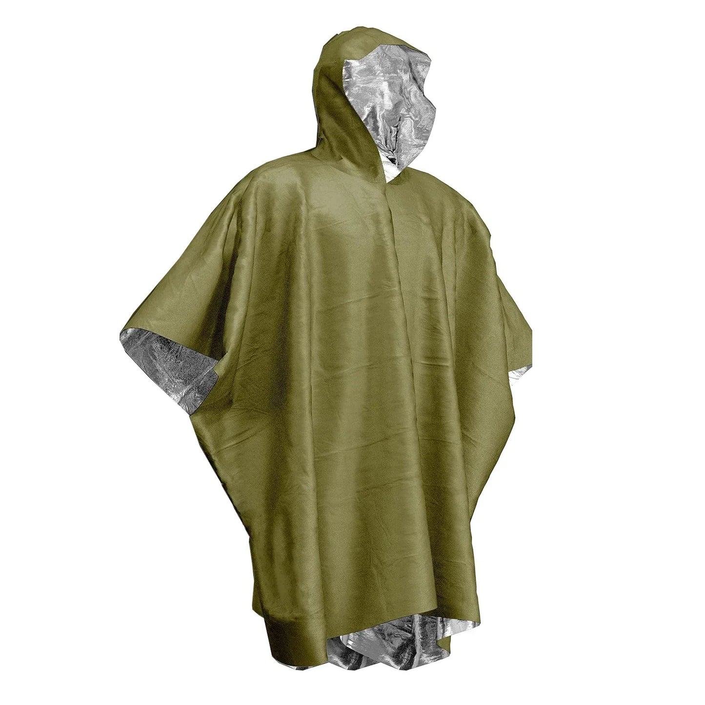 Outdoor Multifunction Raincoat - Waterproof Camping Raincoat & Reflective Emergency Survival Gear