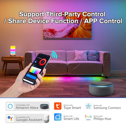 Zigbee 3.0 WiFi LED Controller, PWM Dimmer RGB/RGBW/RGBCCT Strip Light Bridge Tuya Dual Mode Gateway, DC 5V–24V Smart Lighting Control