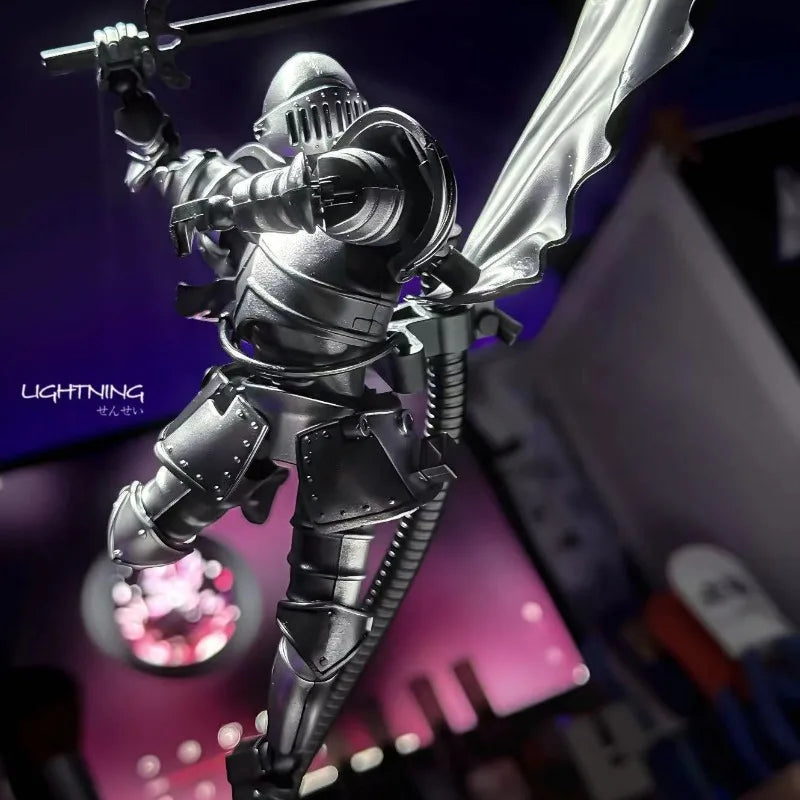 Medieval Knight Lucky 13 Action Figure – Movable Joint 3D Building Block Toy for Boys & Gift