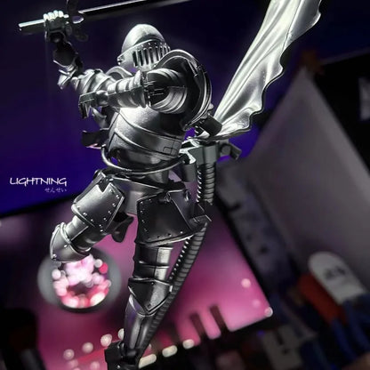 Medieval Knight Lucky 13 Action Figure – Movable Joint 3D Building Block Toy for Boys & Gift
