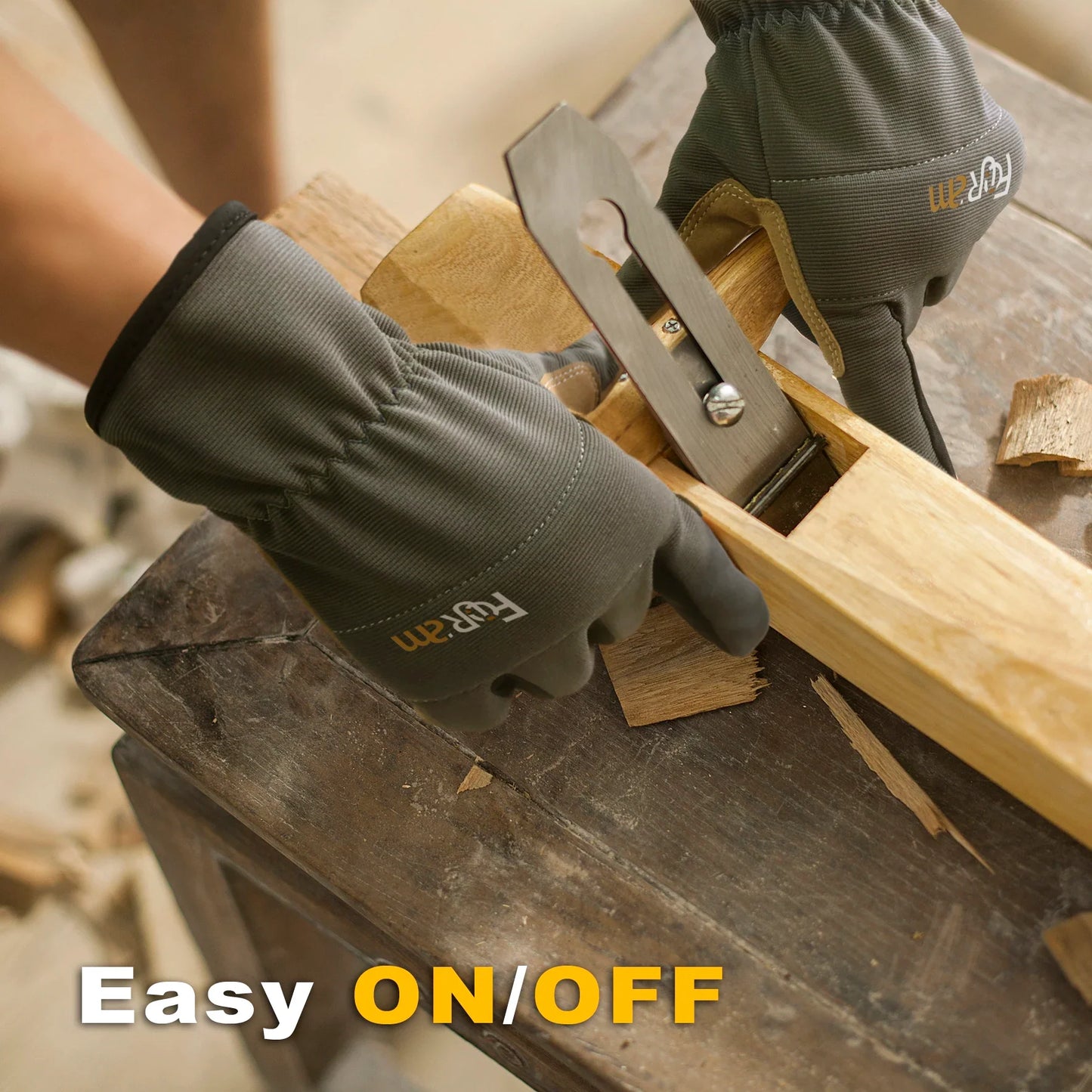 High-Performance Light Duty Work Gloves – Breathable, Dexterity, Touch Screen and Excellent Grip for Men and Women