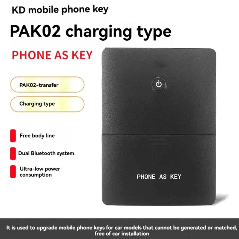 KD PhoneAsKey Bluetooth Digital Car Key System – Keyless Entry & Smart Remote Access for KD Smart Key Compatible Vehicles