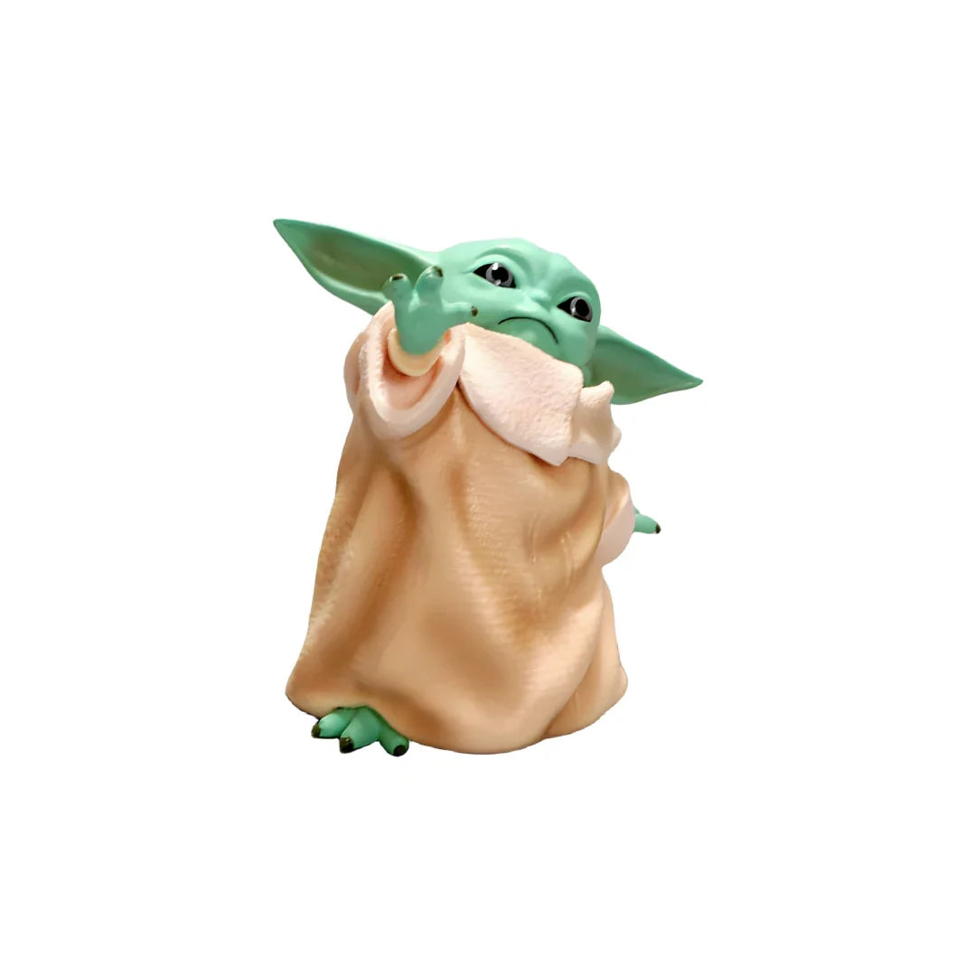 Hasbro Star Wars Mandalorian Mini Figures — Baby Yoda & Darth Action Toy Collection for Kids Gift