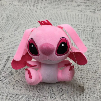 Disney Lilo & Stitch Plush Doll Keychain – Cute Stuffed Animal Pendant for Kids' Birthday & Christmas Gifts