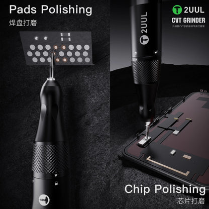 2UUL CVT Grinder Polishing Pen – Precision Motherboard Chip Pad Repair and Frame Correction Tool for Mobile Phones