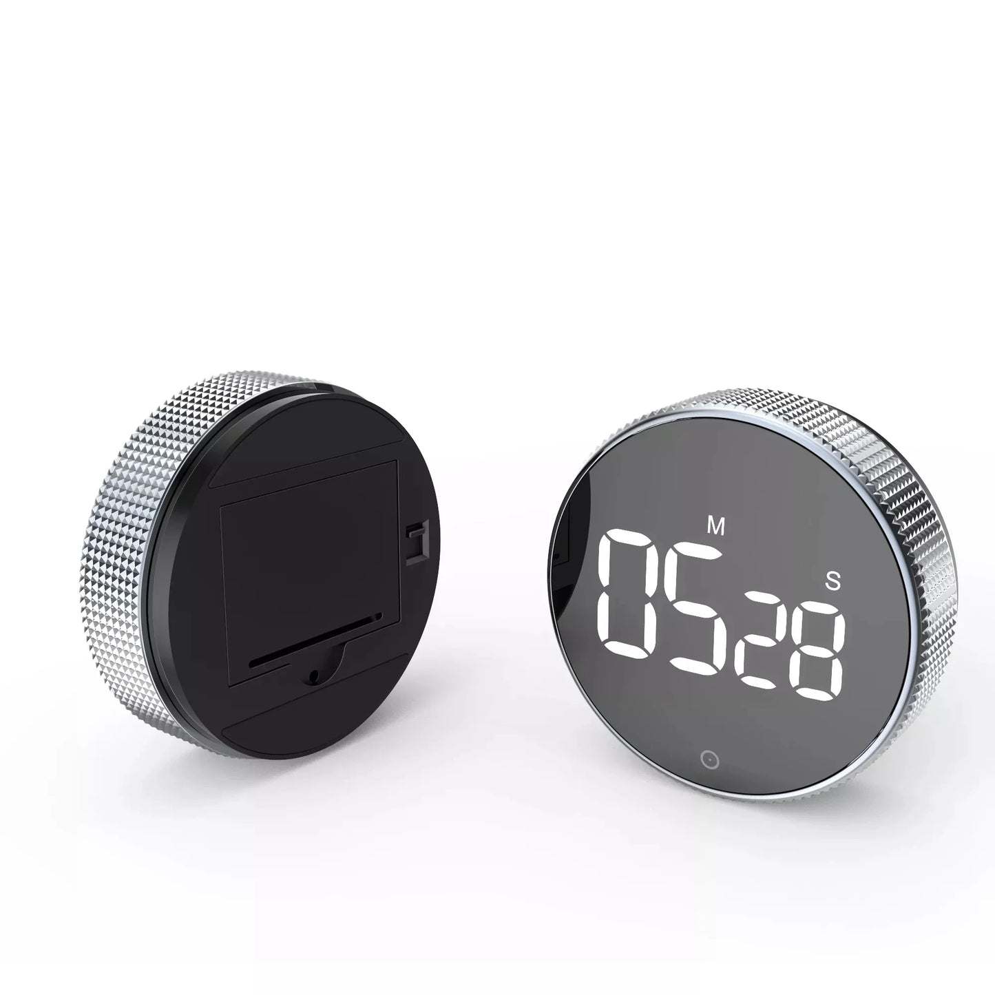 LED Digital Kitchen Timer - Magnetic Electronic Cooking Countdown Clock with Stopwatch and Alarm