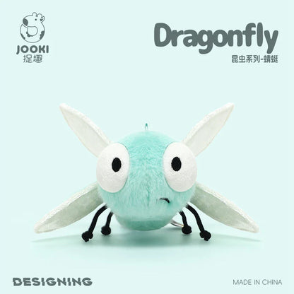 Insect Series Plush Toys – Cute Realistic Dragonfly, Bee, Cockroach & Firefly Stuffed Animals for Kids