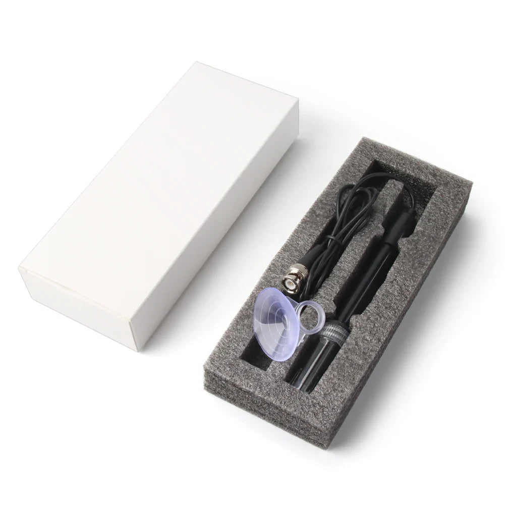 Yieryi PH Replacement Probe for Aquarium, Hydroponics & Lab Testing - BNC Q9 Connector, 1.2/3M Wire