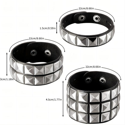 Gothic Punk Multi-Chain Bracelet – Retro Street Dance Jewelry for Halloween, Cosplay, Christmas & Birthday Gifts