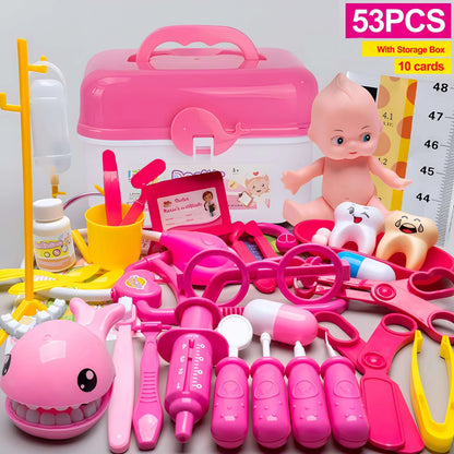 Doctor Kit for Kids – Educational Pretend Play Medical Set for Girls & Boys, Dentist Role Play Costume Toy
