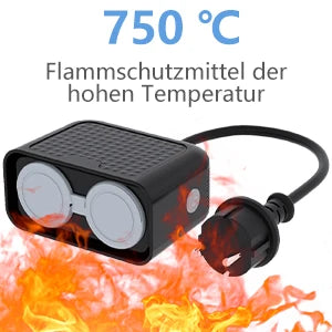 EU WiFi Smart Outdoor Power Socket — Waterproof IP44, Remote Control, Alexa & Google Assistant Compatible