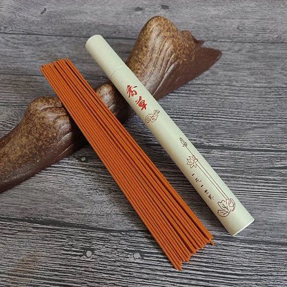 40PCS Natural Sandalwood Incense Sticks – Aromatic Home Fragrance for Blessing Ceremony, Lavender, Green Tea & Rose