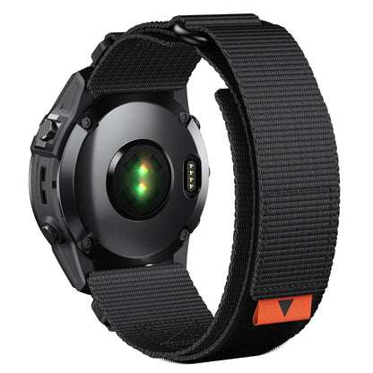 Nylon Quick Fit Loop Strap for Garmin Fenix & Forerunner — 22mm, 26mm Bands for Fenix 7X/7 Pro/6X/6/5X/5 Plus, Tactix 7, Forerunner 965/955, Enduro 2