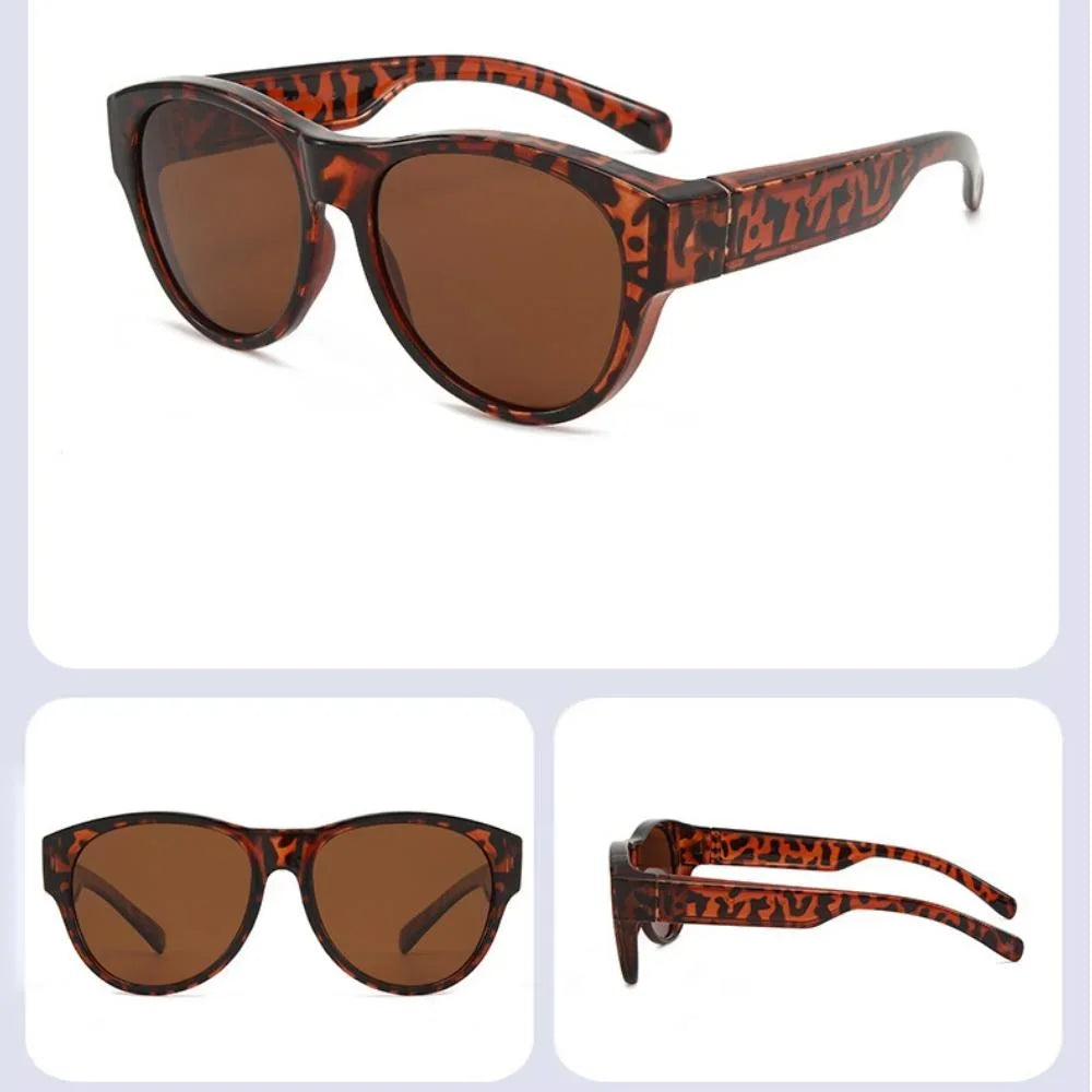 Women’s Polarized Fit-Over Glasses Sunglasses – Lightweight UV Protection Sunglasses