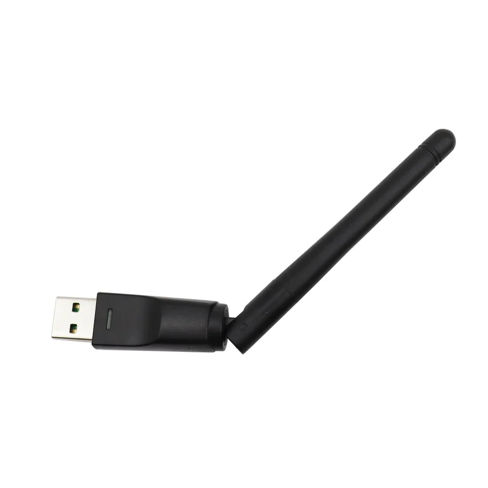 150Mbps USB WiFi Adapter with Antenna – 2.4GHz Wireless Network Dongle, Ralink MTK 7601 Chipset for Laptop & PC
