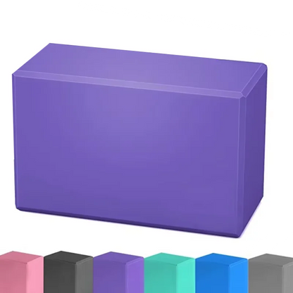 EVA Yoga & Pilates Blocks – Exercise Bricks for Home Fitness, Reinforcement, and Workout Support