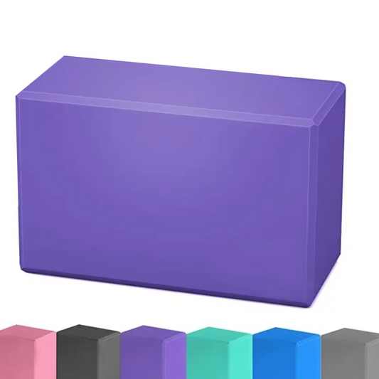 EVA Yoga & Pilates Blocks – Exercise Bricks for Home Fitness, Reinforcement, and Workout Support