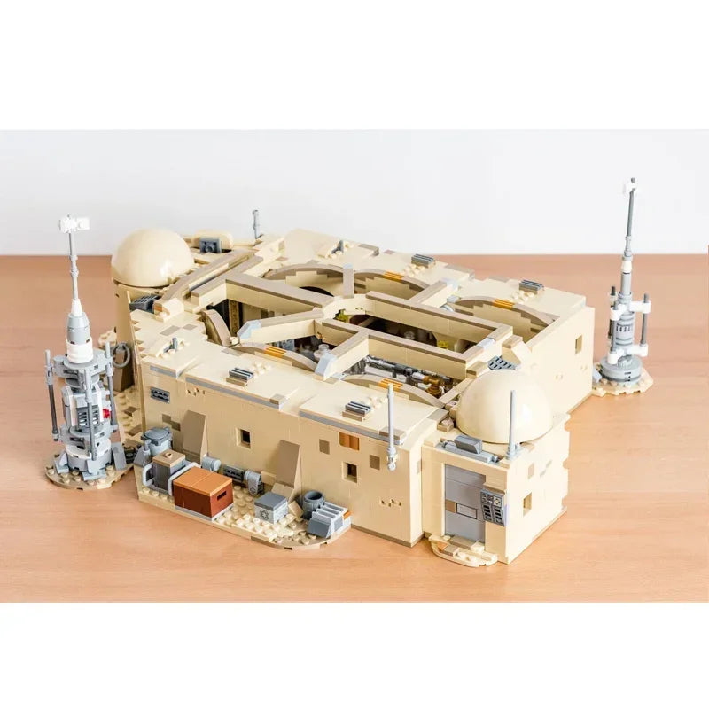 HOT TOY Mos Eisley Cantina Building Blocks – Compatible with 75290 DIY Toy Set for Birthday & Christmas Gifts