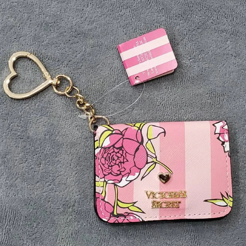 2024 Cute PU Leather Credit Card Bag for Women - Short Bifold Wallet, Perfect Gift for Mother's Day and Christmas