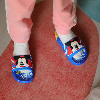 New Summer Kids Cartoon Car Sandals – Soft Sole Anti-Slip Toddler Boys Shoes, All-Season Wearable Slippers