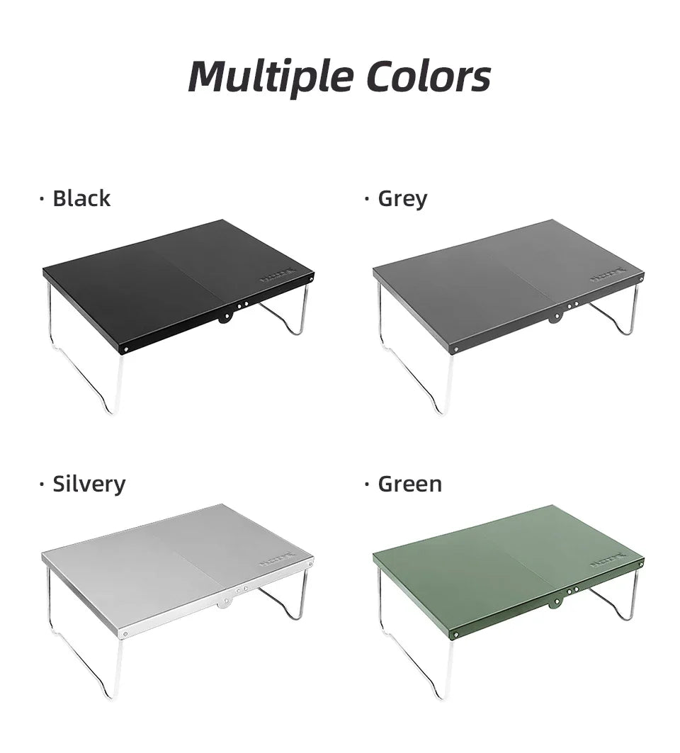 Portable Foldable Camping Table – Ultralight MDF Mini Coffee Table for Outdoor Hiking & Picnic Use