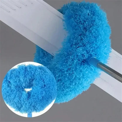 Extendable Microfiber Ceiling Fan Duster – Long Handle Dust Locking Reusable Cleaning Brush