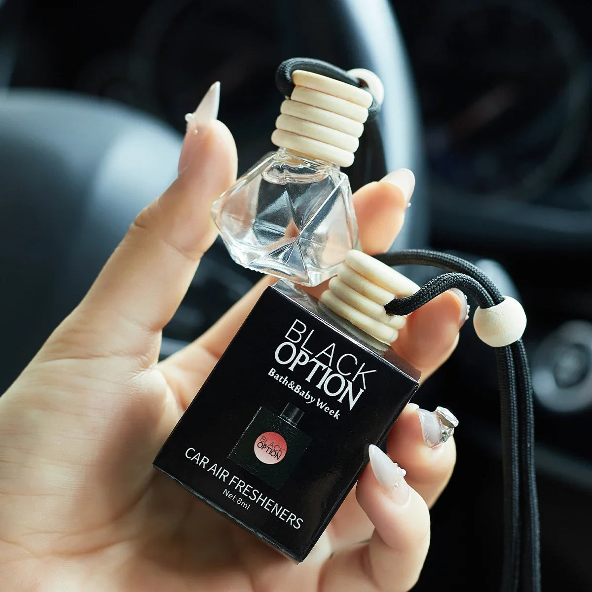 Car Perfume Air Freshener - Long-Lasting Car Interior Fragrance