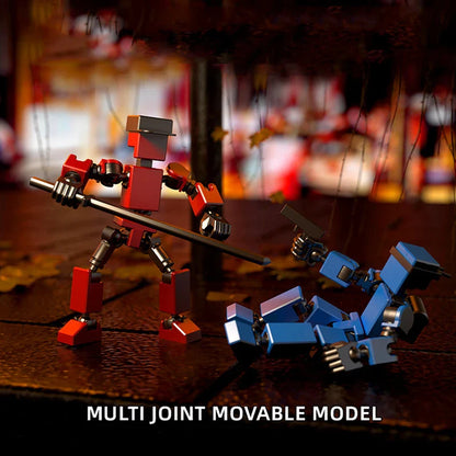 Multi-Jointed Movable Shapeshift Robot 3.0 – 3D Printed Action Model Doll Toy & Christmas Gift