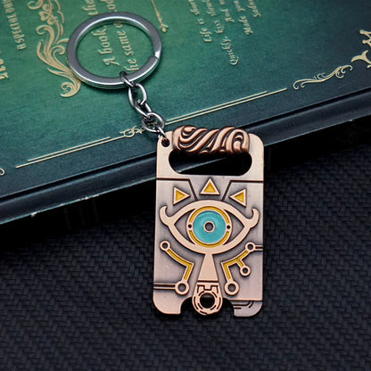 Zelda Tears of the Kingdom Keychain – Breath of the Wild Pendant Key Ring for Men