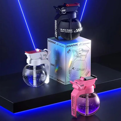 Grenade Esports Cyberpunk Humidifier – Creative Air Diffuser & Essential Oil Aromatherapy Decor