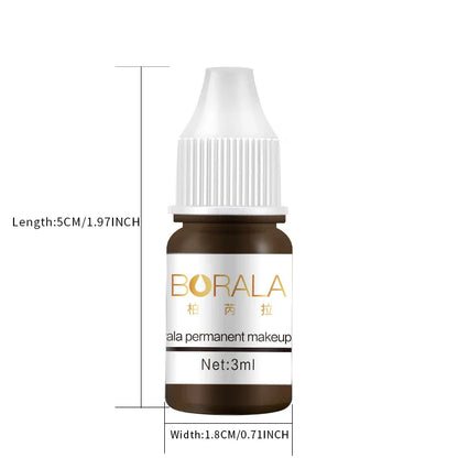 Borala 26 Colors 3ML Permanent Makeup Pigments – Sample Size for Lips, Eyebrows & Eyeliner, Beauty Art for Women