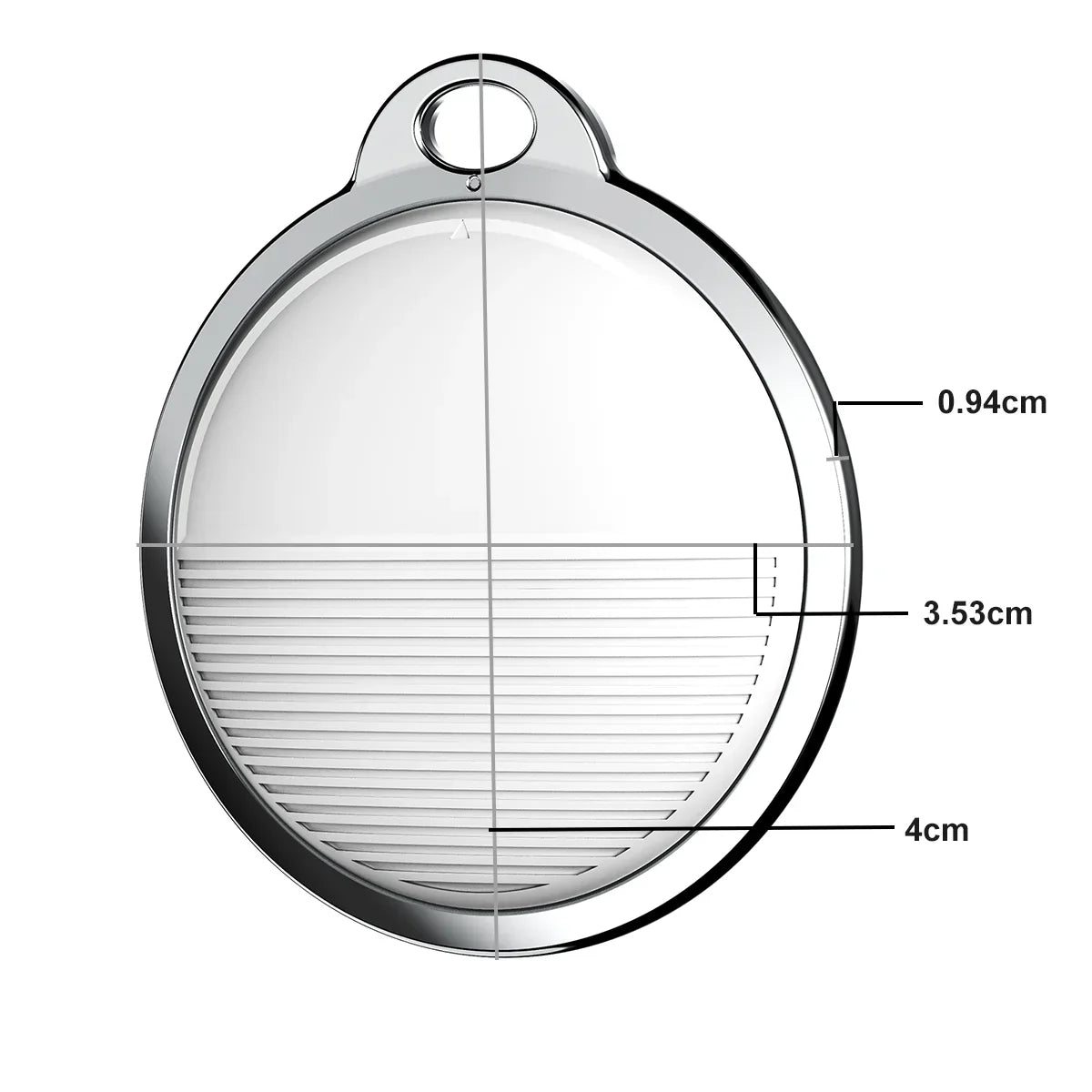 Mini GPS Tracker for Apple iOS Find My App – Smart Bluetooth Wallet, Bike & Bag Locator Anti-Loss Tag Tracker