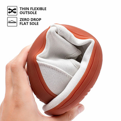 HOBIBEAR Men’s Barefoot Canvas Shoes – Minimalist Zero Drop Sneakers with Wide Fit