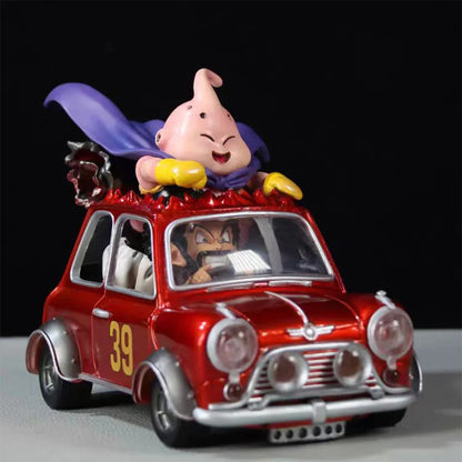 12cm Dragon Ball Z Fat Buu Figure – Majin Buu PVC Collectible Toy, Mr. Satan Car Statue, Anime Model Gift