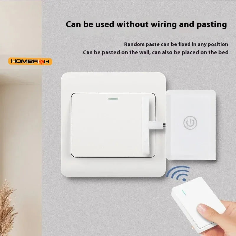 Wireless Smart Light Switch Button Pusher – USB Rechargeable Automatic On/Off Remote Control Device for Home & Office Use