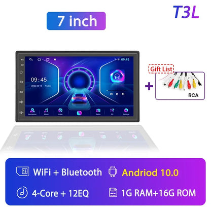 Srnubi 2DIN Car Radio Android 12 – Universal 7"/9" CarPlay Multimedia Player for Nissan, Honda, Toyota, Lada, Volkswagen, Hyundai