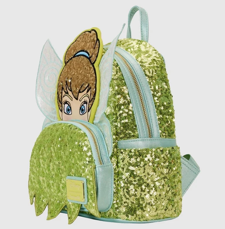 Princess Castle Series Belle Bag – Women’s Double Strap Shoulder Handbag & Girls’ Backpack, Beauty Stitch Design