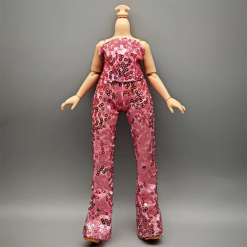 Handmade Doll Dresses & Shoes – Outfit for 28cm High School Dolls with Big Eyes & Long Eyelashes, Perfect Birthday Gift