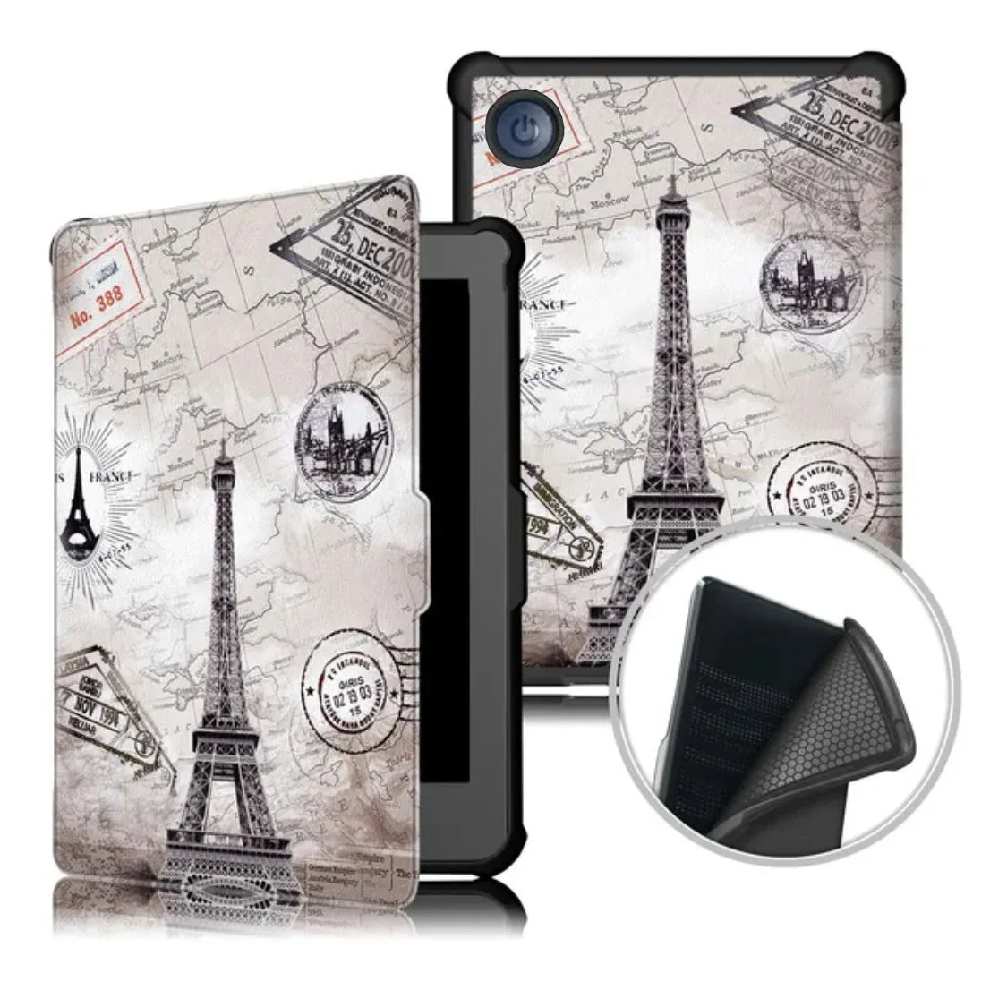 Kobo Clara BW/Clara Colour 2024 Case - 6 Inch Auto Wake Sleep PU Leather Cover, Soft Magnetic Ereader Hoesje N365 N367 Funda
