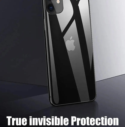 4-Pack Full Cover Hydrogel Screen Protectors for iPhone 11-15 Pro Max & Plus – Back Film, Not Glass